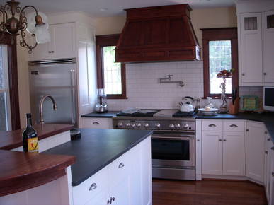 Completely new and custom designed kitchen. 