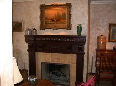 Master Bedroom Mantel