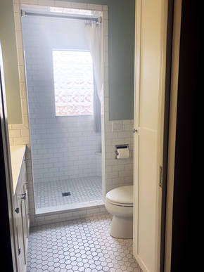 View from doorway after remodel.