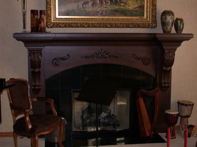 Living Room Mantel