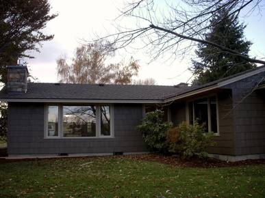 Exterior of new living room.
