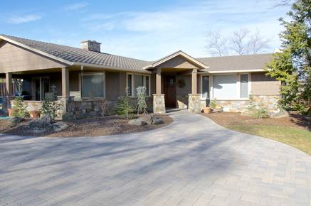 New Front Entry and Covered Patio