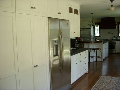 New Pantry area leading to new kitchen.