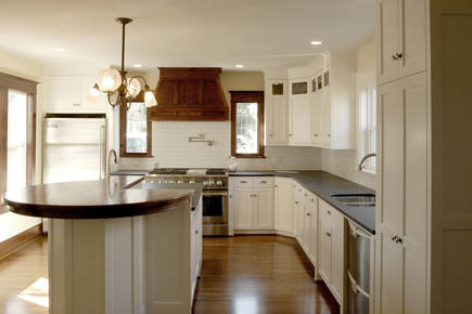 Completely new custom designed kitchen.